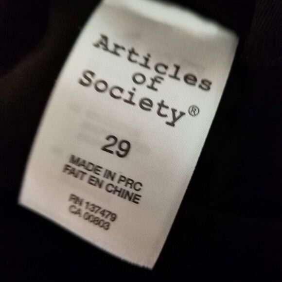 Articles of Society Sarah Skinny Boston Jeans Size 29 Ankle Shimmer NWT … - Picture 6 of 12